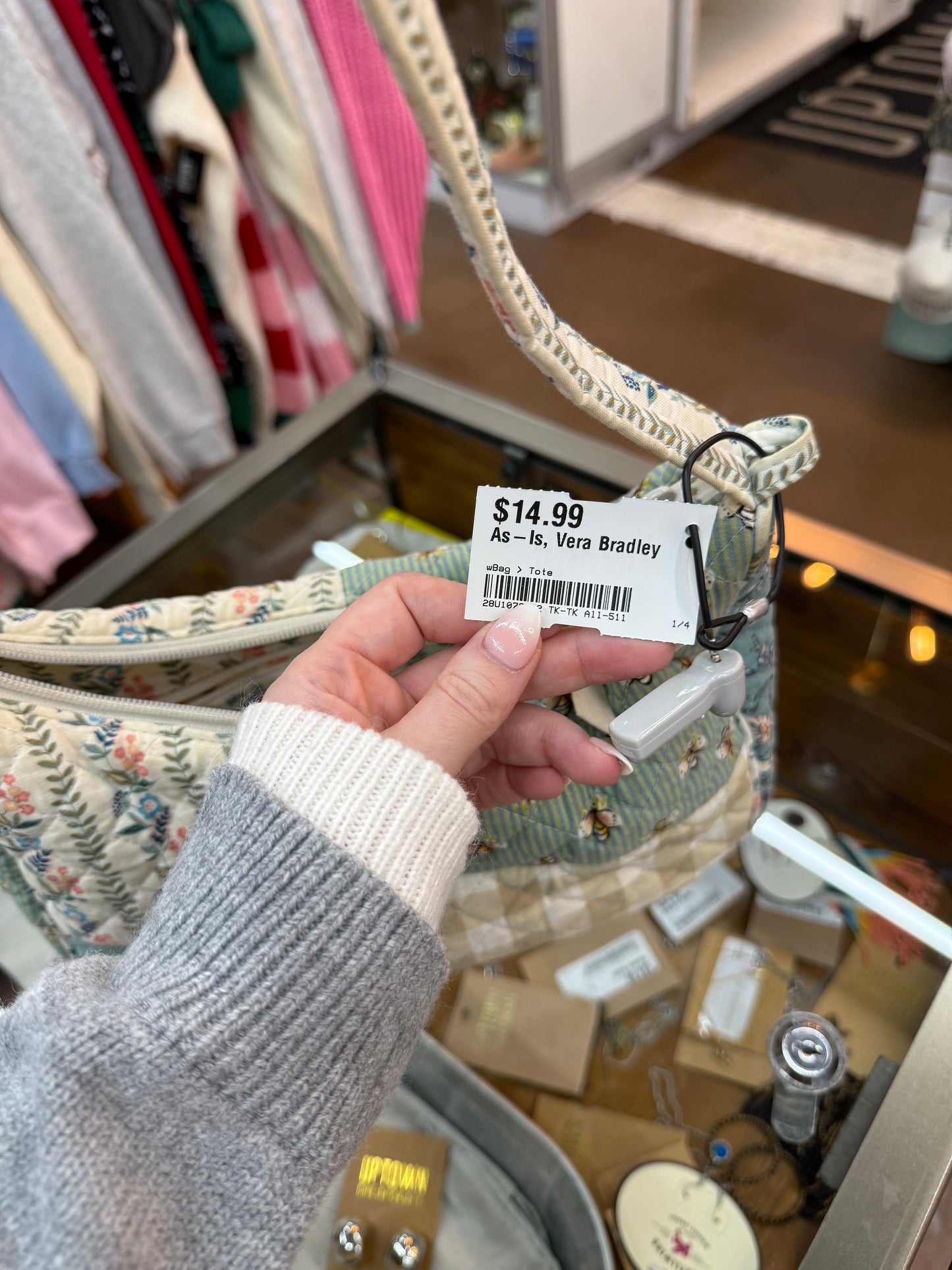 Vera Bradley fabric shoulder bag