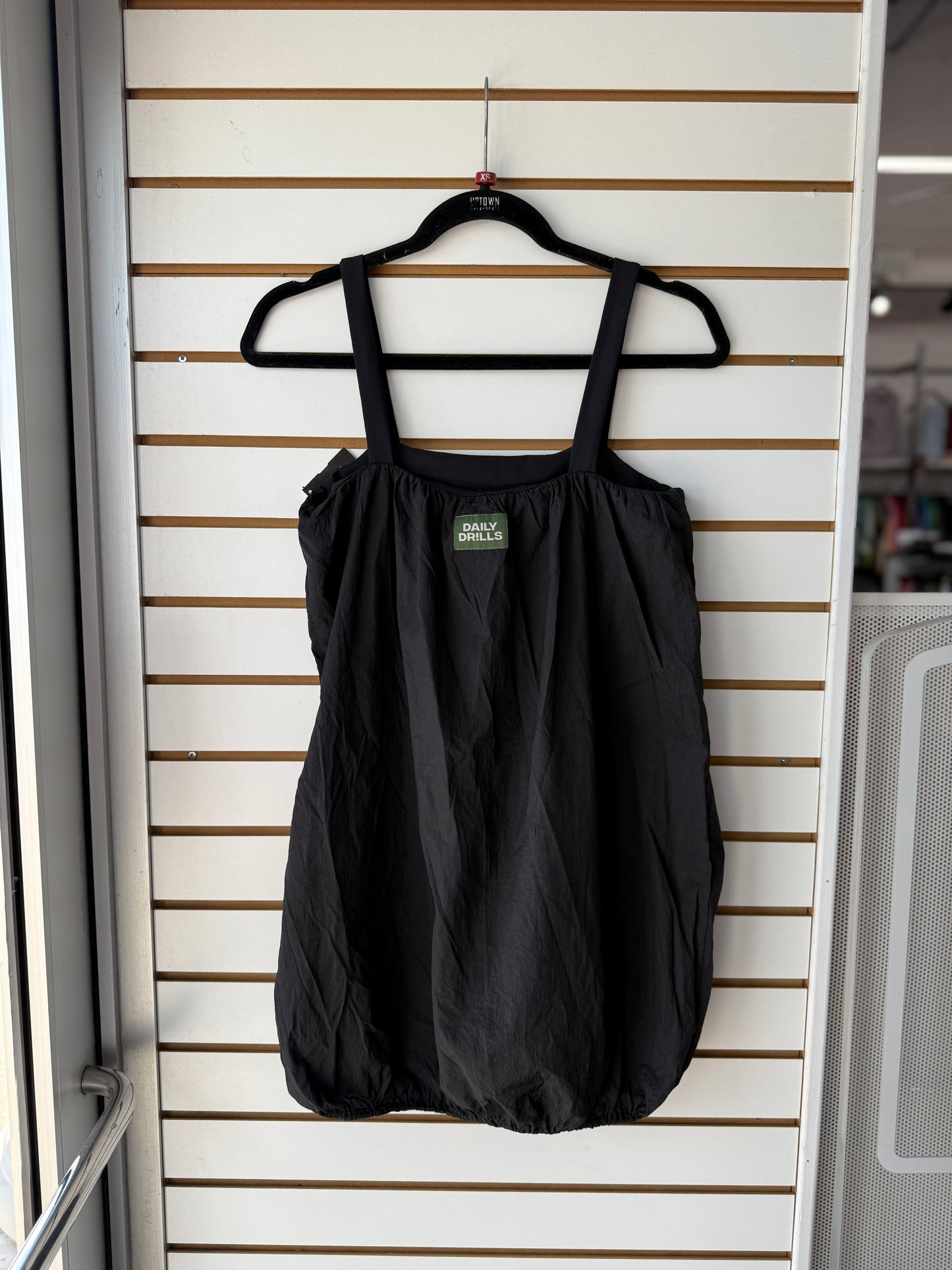 Daily Drills black bubble dress size XS