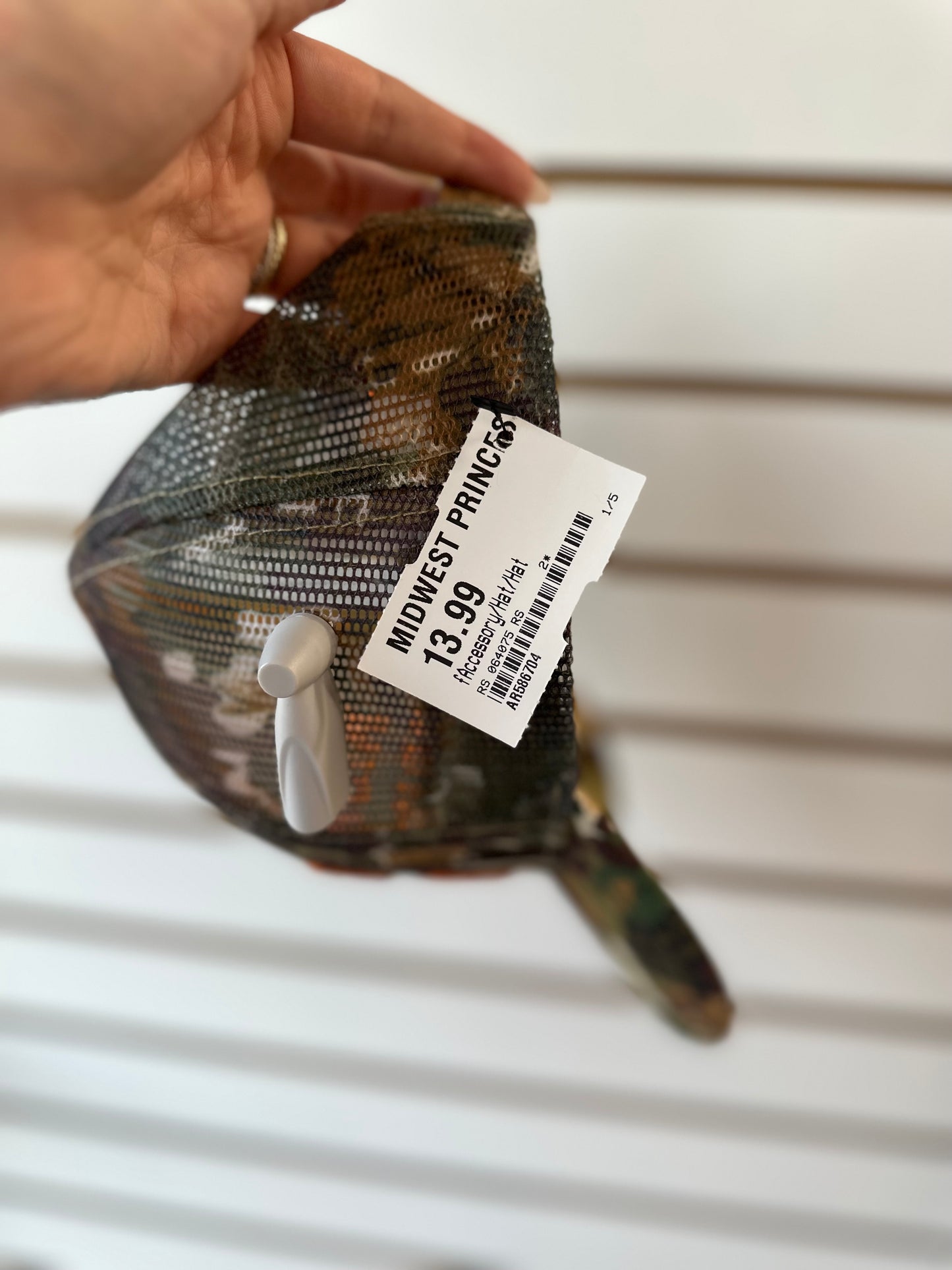 Chappell Roan Midwest Princess camo trucker hat