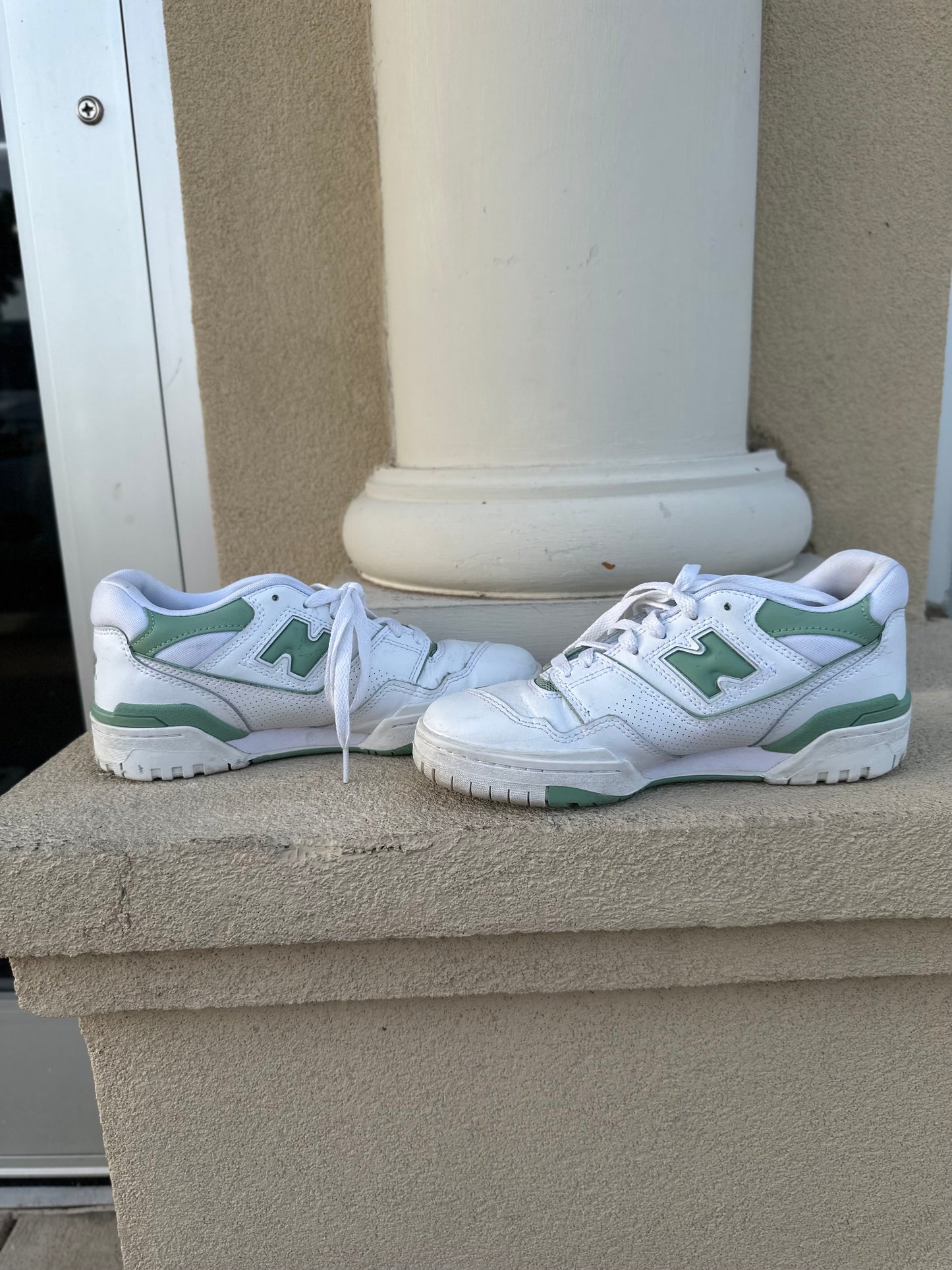 New Balance 550 mint green women’s 7