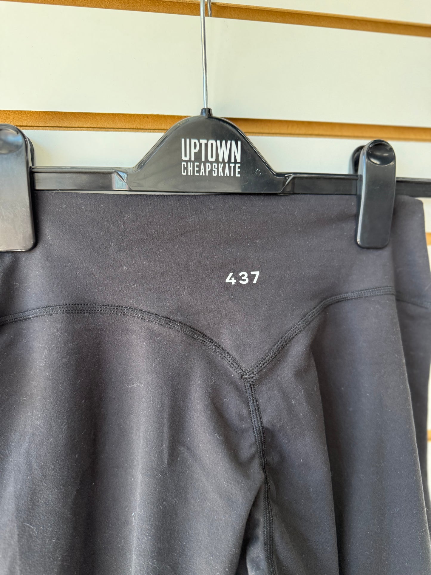 Revolve 437 black flare leggings size medium