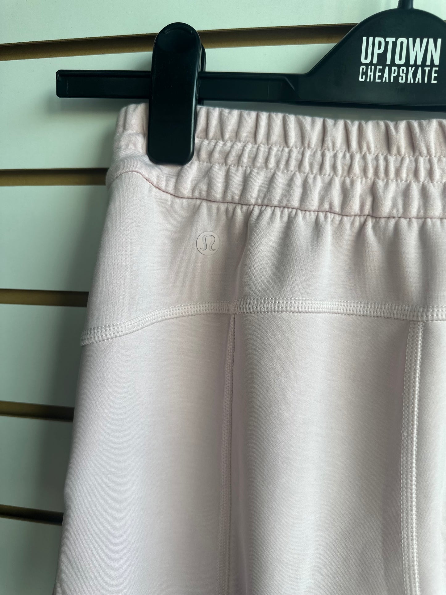 Lululemon light pink softstreme shorts sz 2