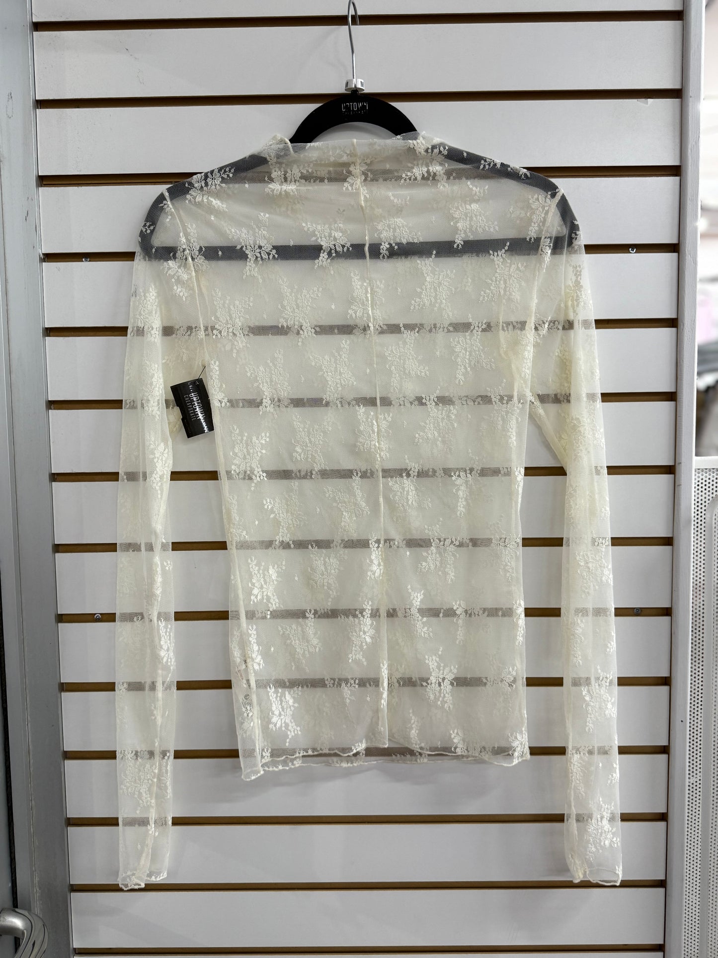 Intimately Free People Lady Lux cream layering top sz Med
