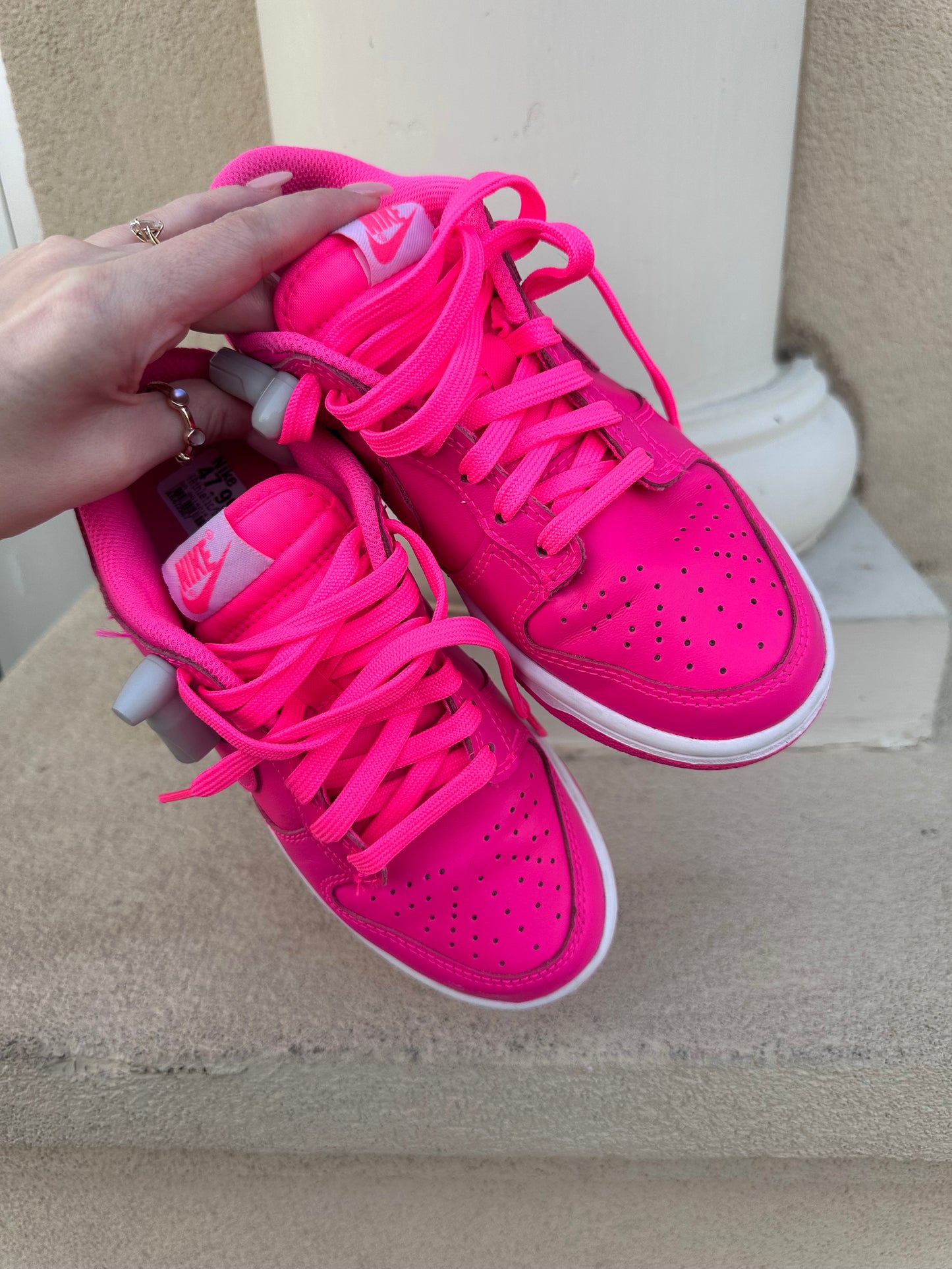 RESERVED FOR JUANITA Nike dunk low hyper pink women’s sz 5