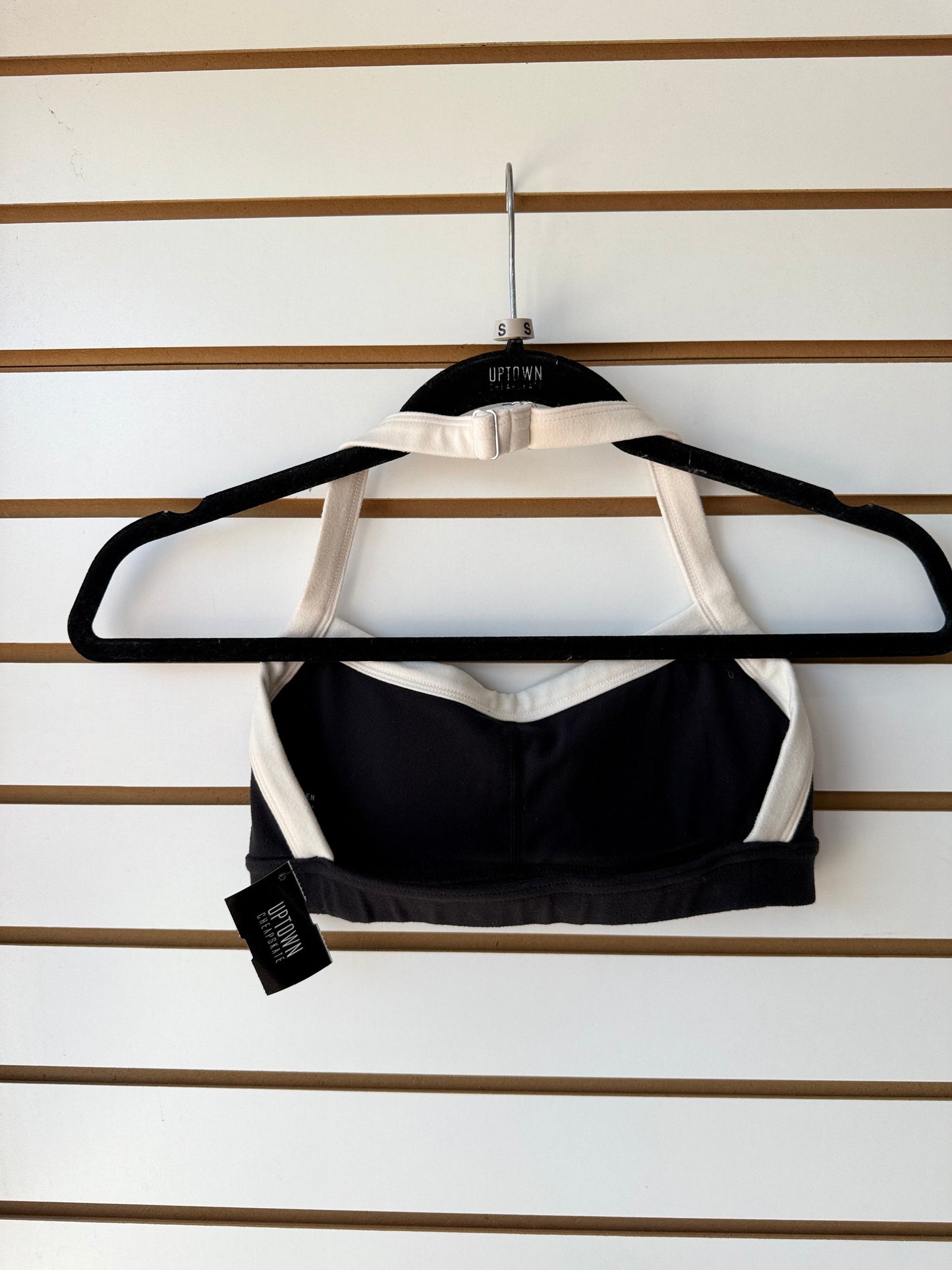 Revolve 437 halter sports bra size small (shows some wear on material)