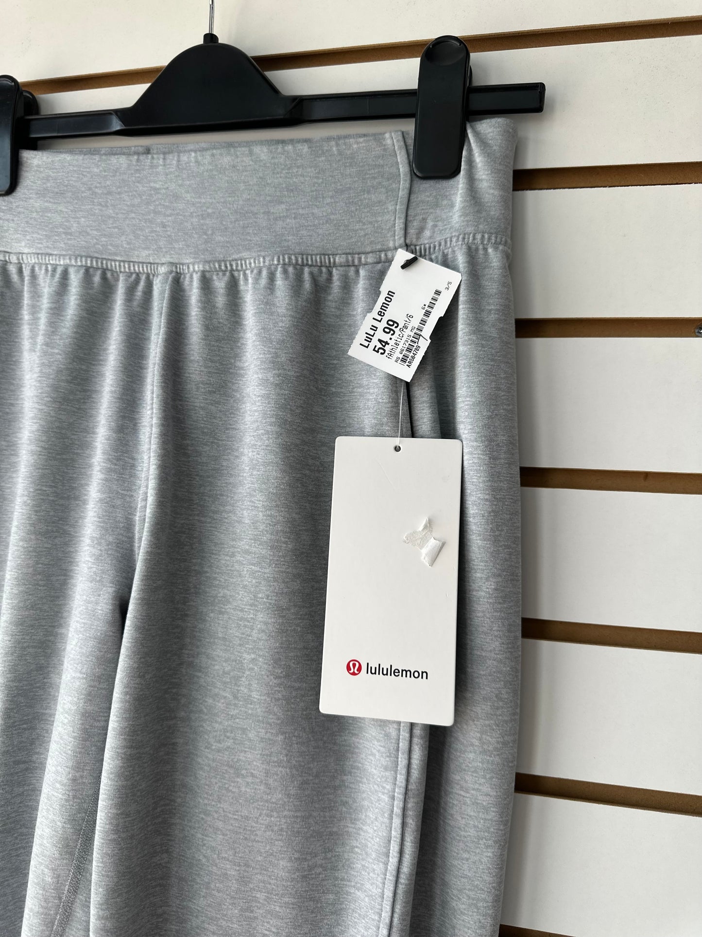 NWT Lululemon It’s Rulu Run HR Jogger Fleece sz 6 gray