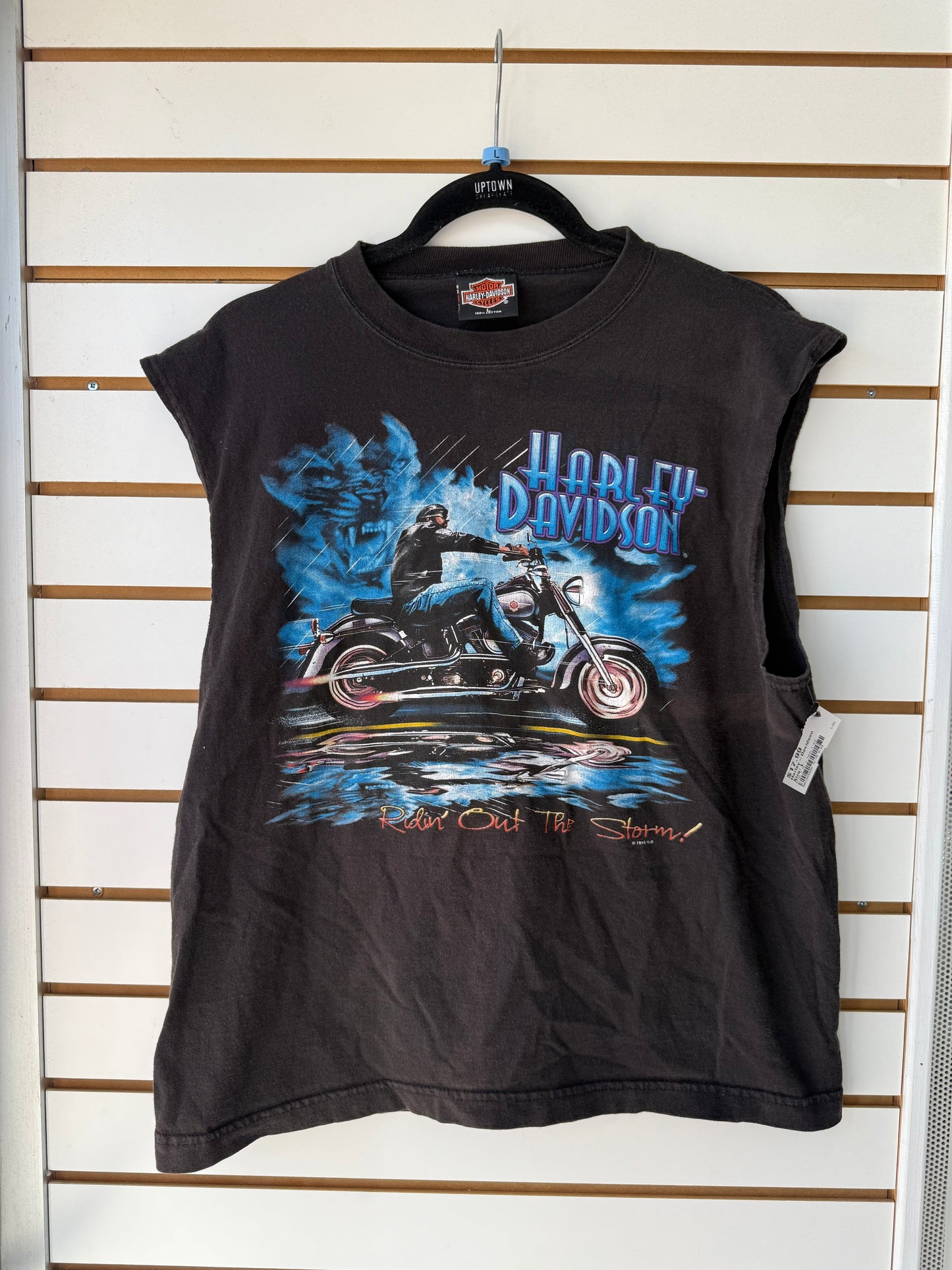 Vtg Harley Davidson tank size mens large