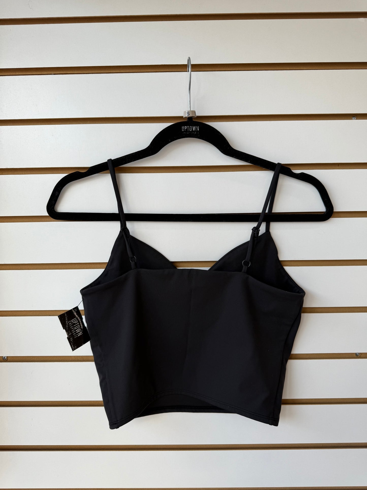 Reformation black eco move tank size small, like-new