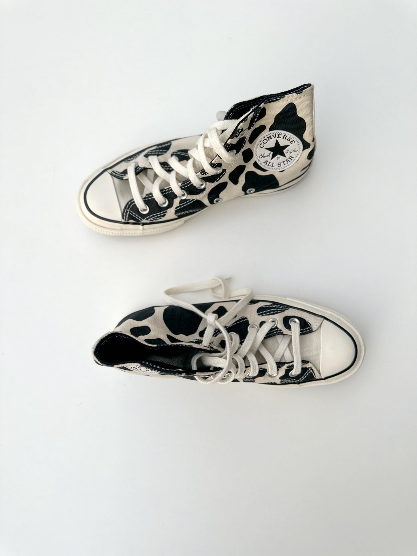Converse All Star Cow Print sz 7.5