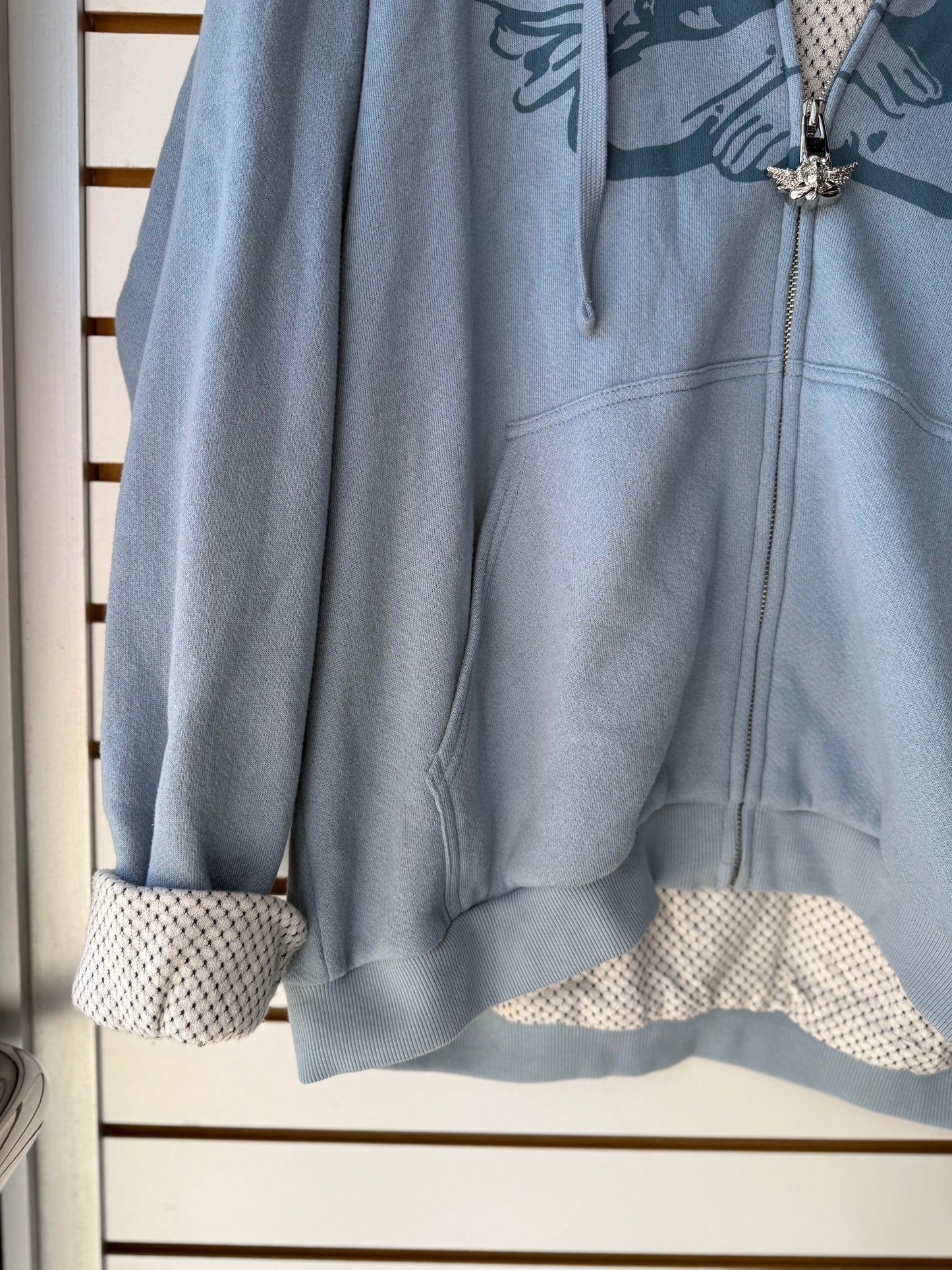 Boys Lie blue lose my number hoodie size XL/XXL