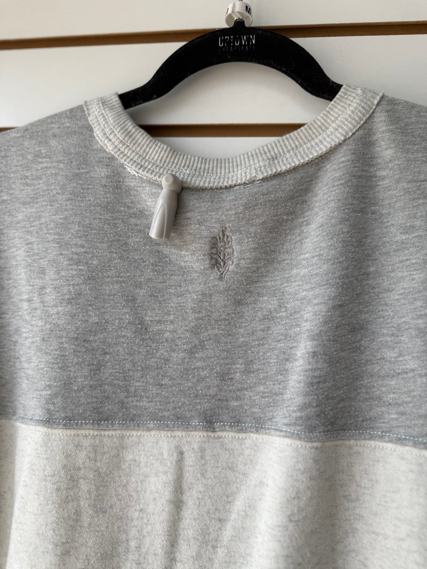 Free People Movement gray pullover size medium