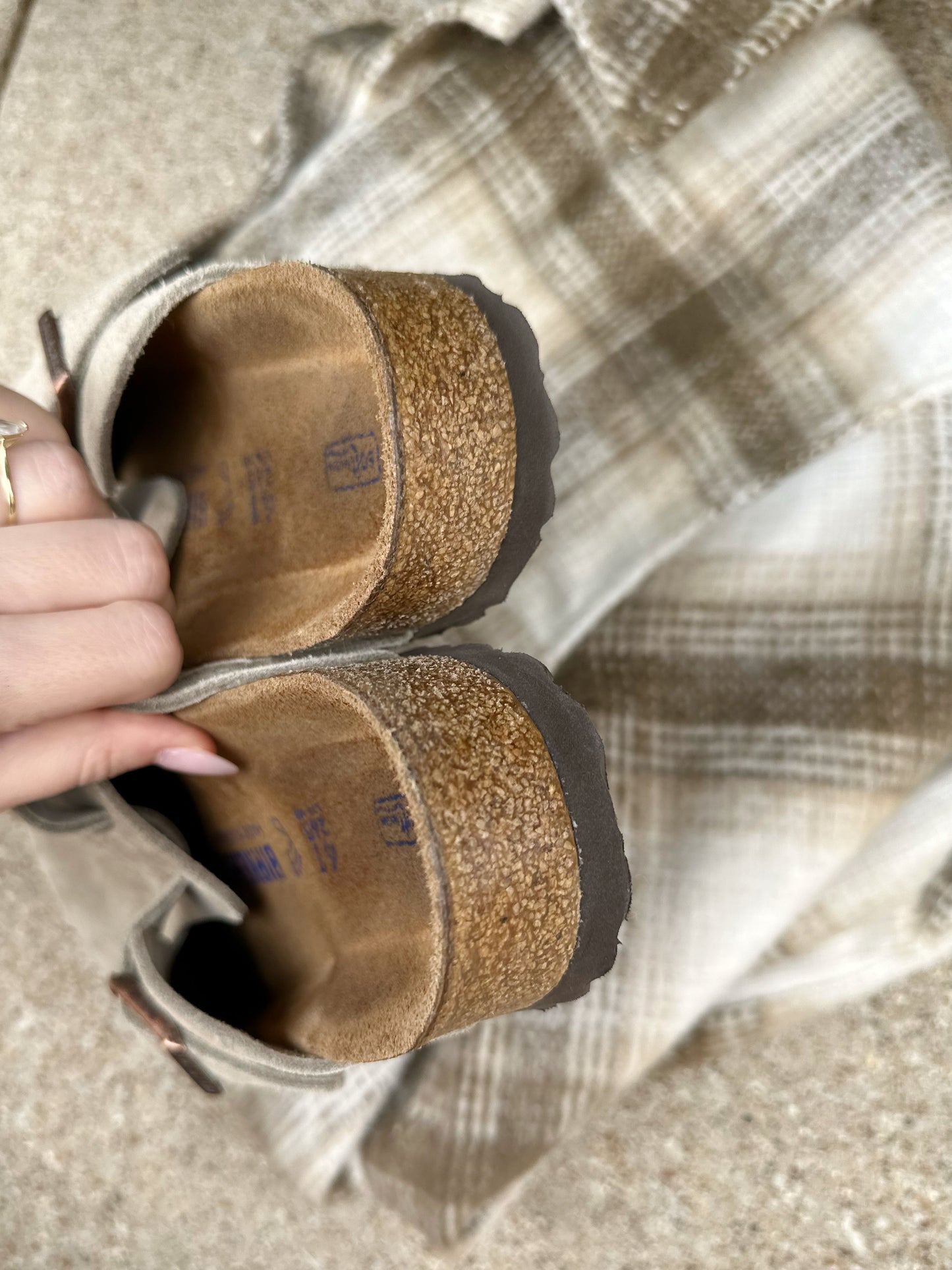 Birkenstock Boston suede leather women’s 10/41
