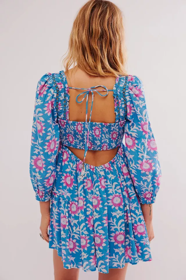 NWT Free People Sacha floral mini dress sz XL