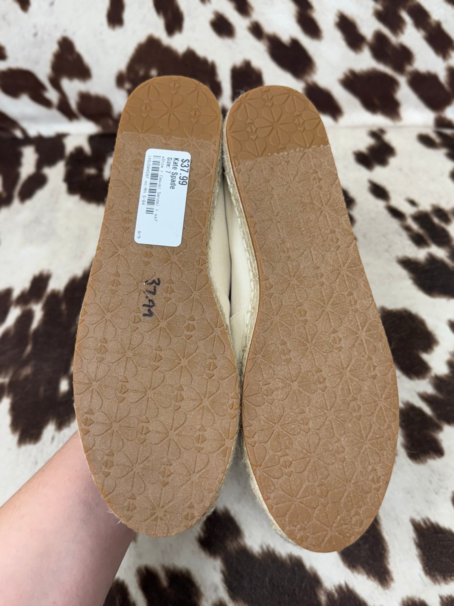 RESERVED Kate Spade dragonfly espadrilles sz 7