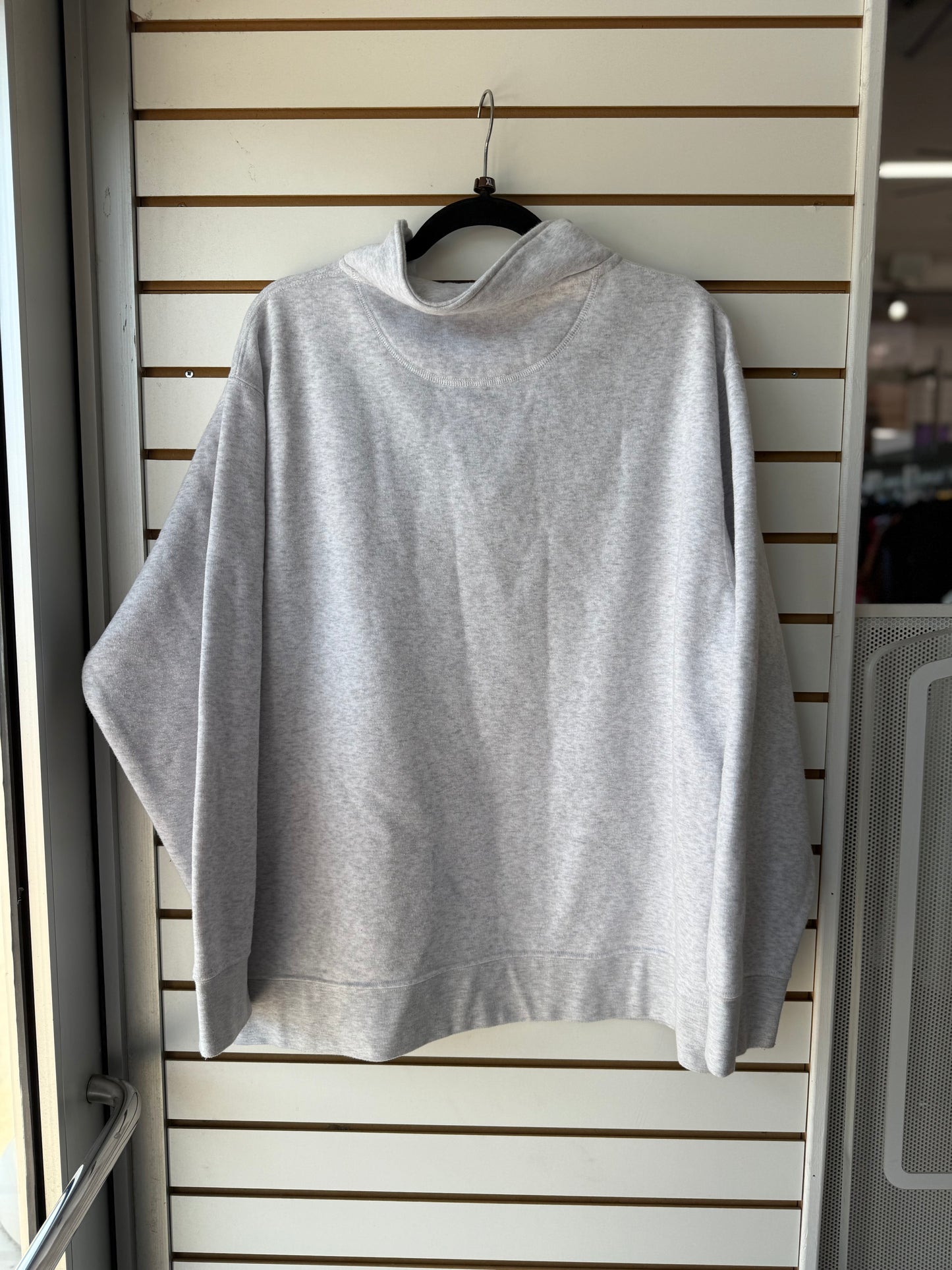 Longhorns Zoozatz gray quarter zip pullover size XL