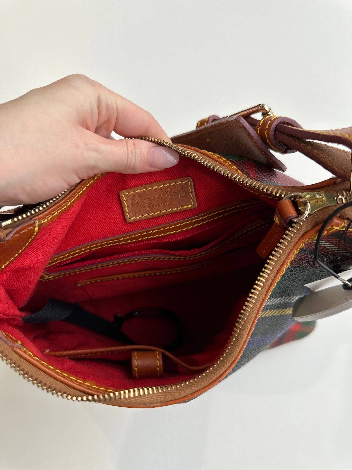 Dooney & Bourke plaid handbag