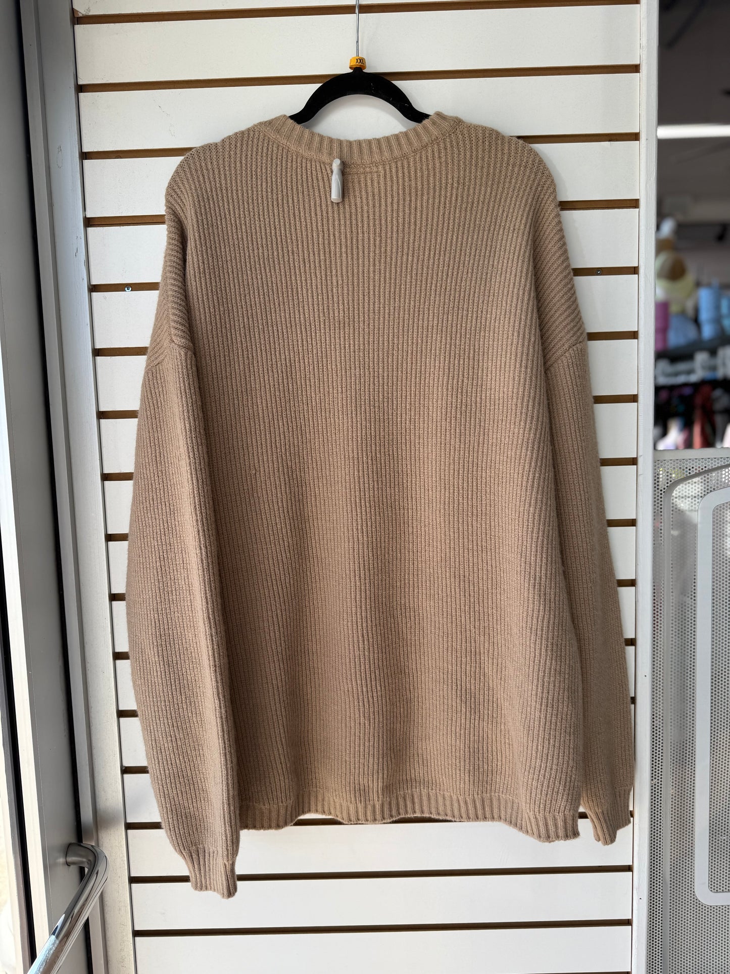 Taylor Swift Folklore album tan sweater size 3XL