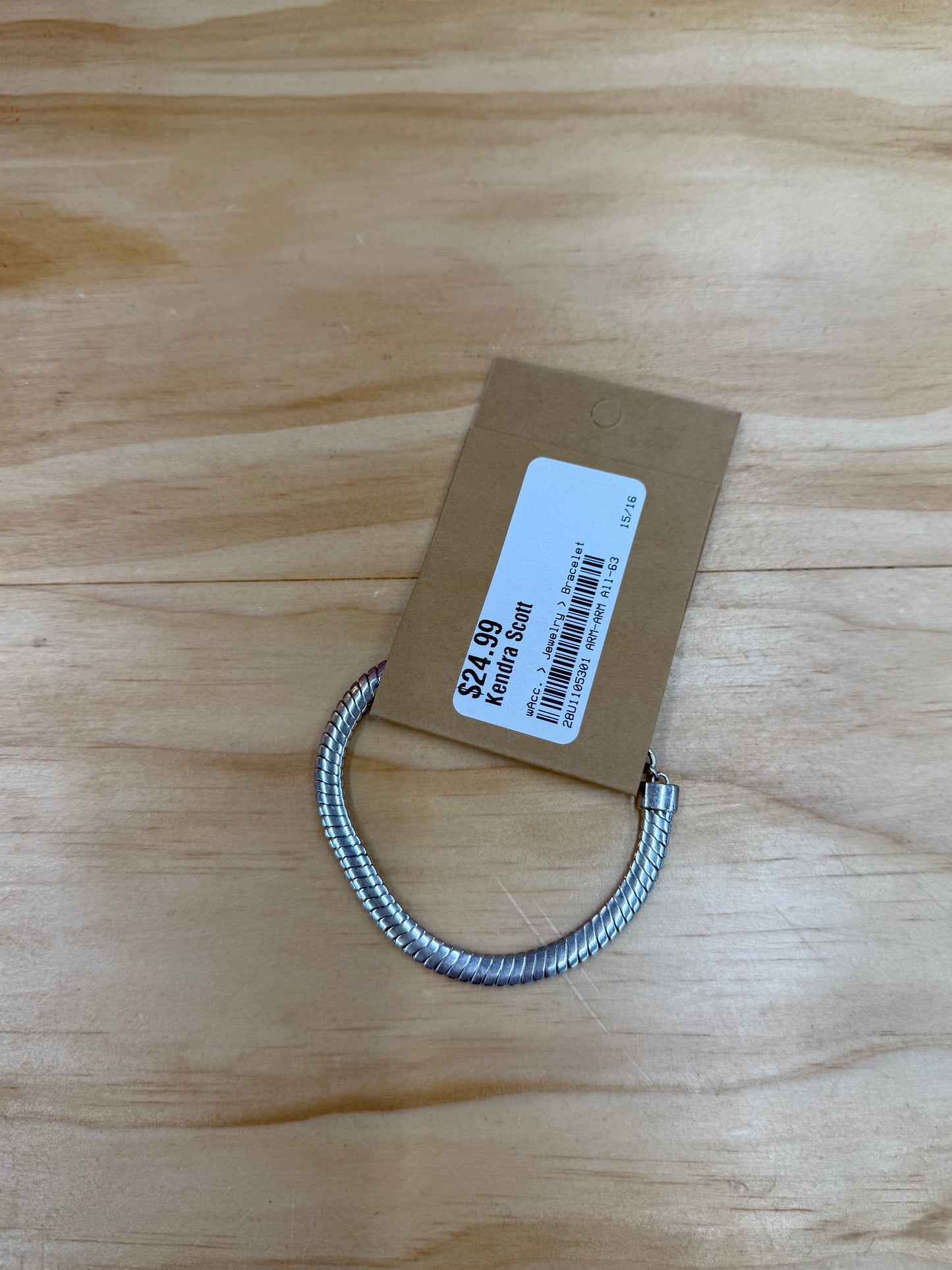 Kendra Scott silver lex chain bracelet