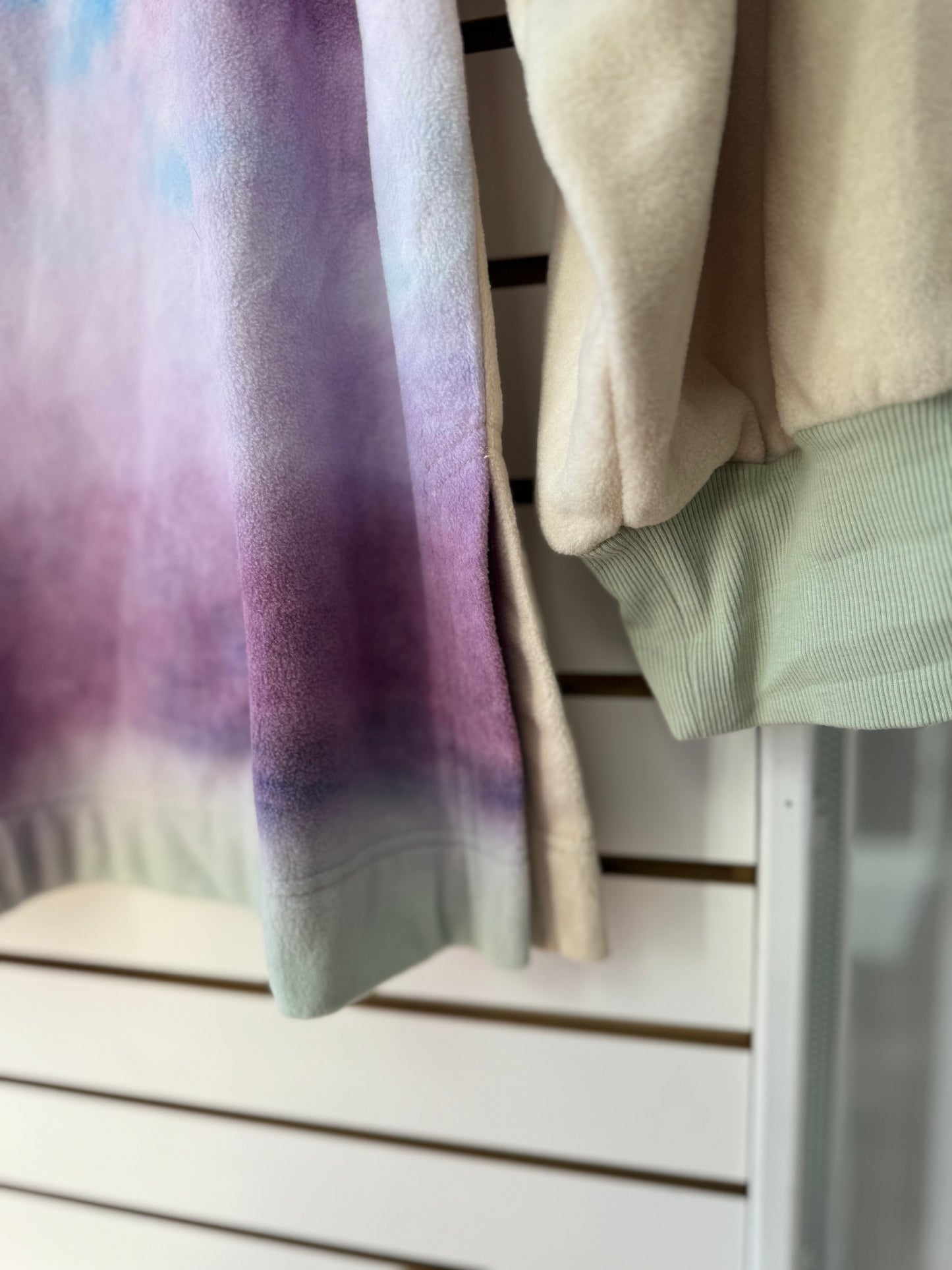 NWT Pilcro Anthropologie Cotton Microfleece Button-Front Jacket size Medium