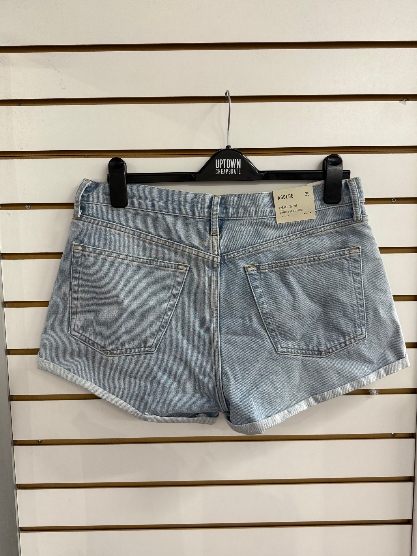 NWT Agolde Parker vintage cutoff shorts sz 29