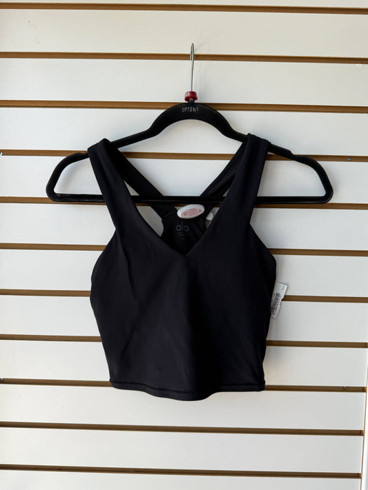 ALO Yoga black Real sports bra size XS