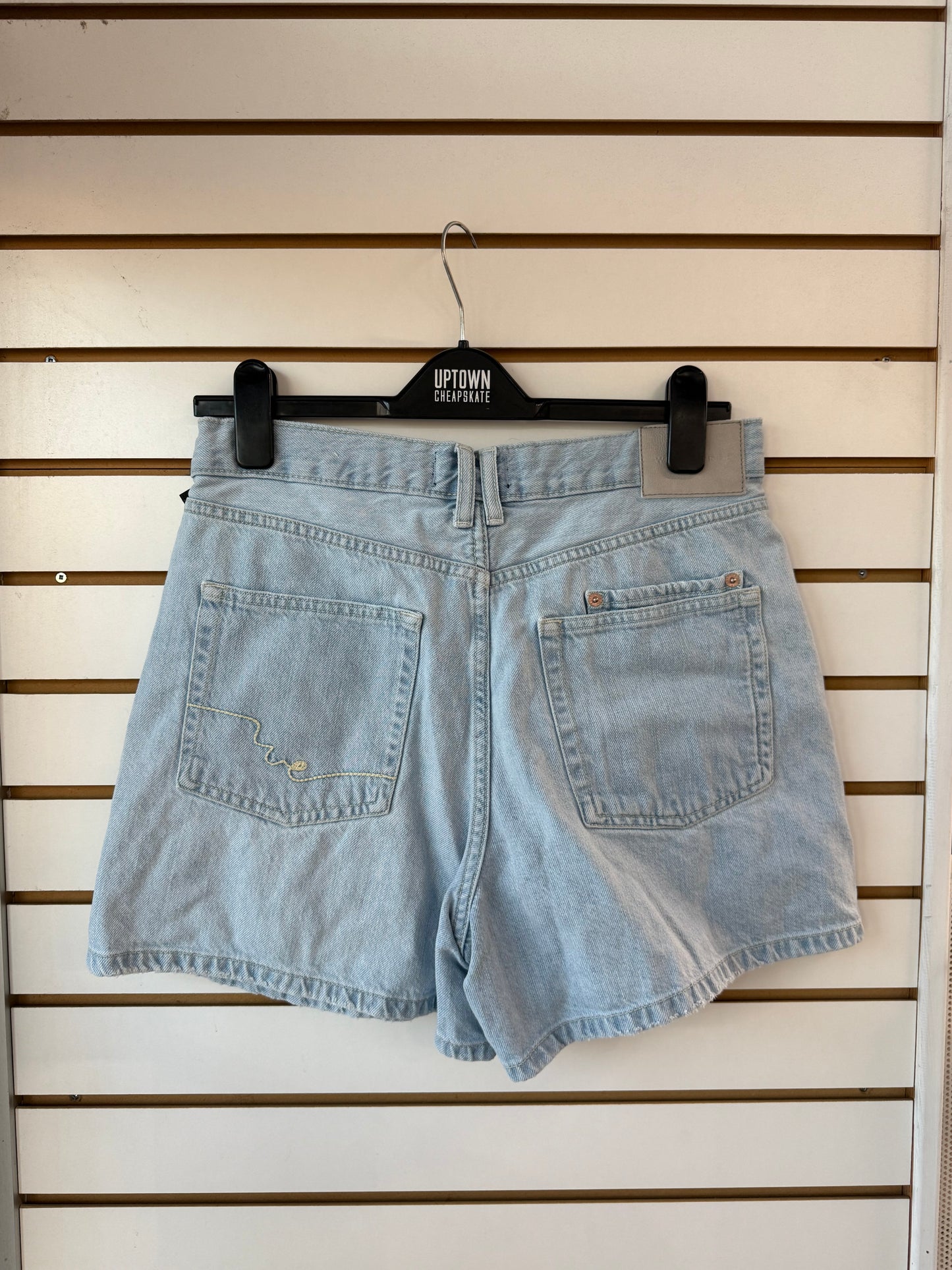 We the Free lightwash denim shorts size 28