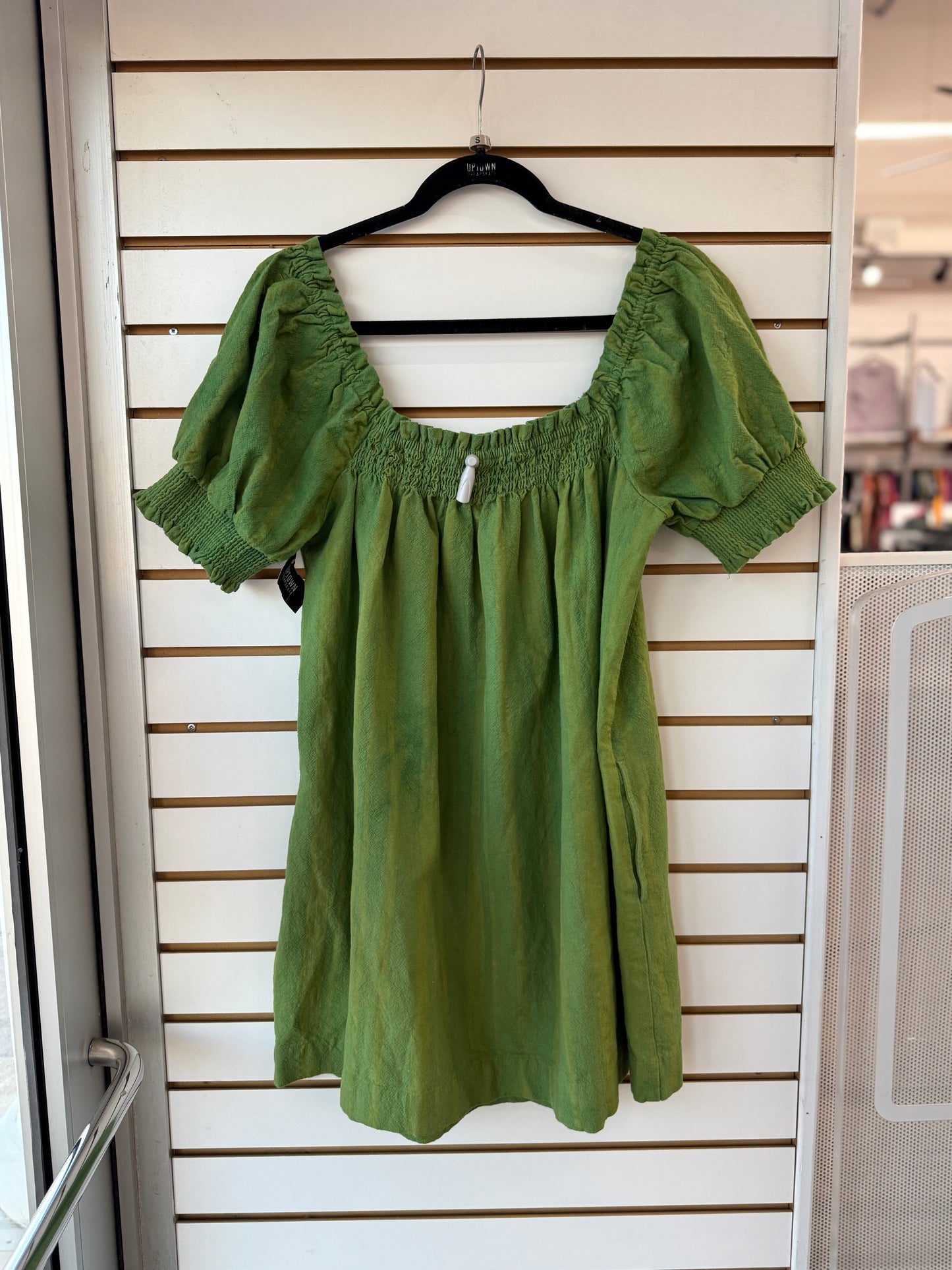 Free People green Mila mini dress sz small