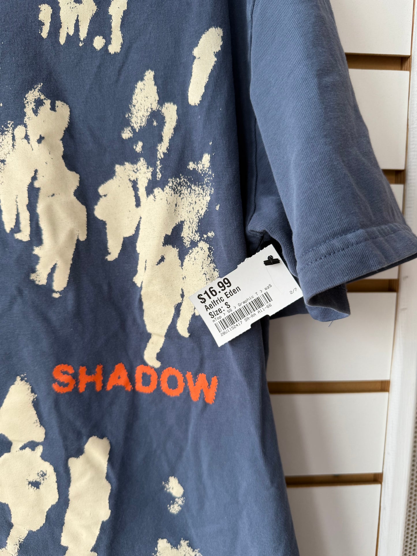 Aelfric Eden unisex Shadow boxy tee size small