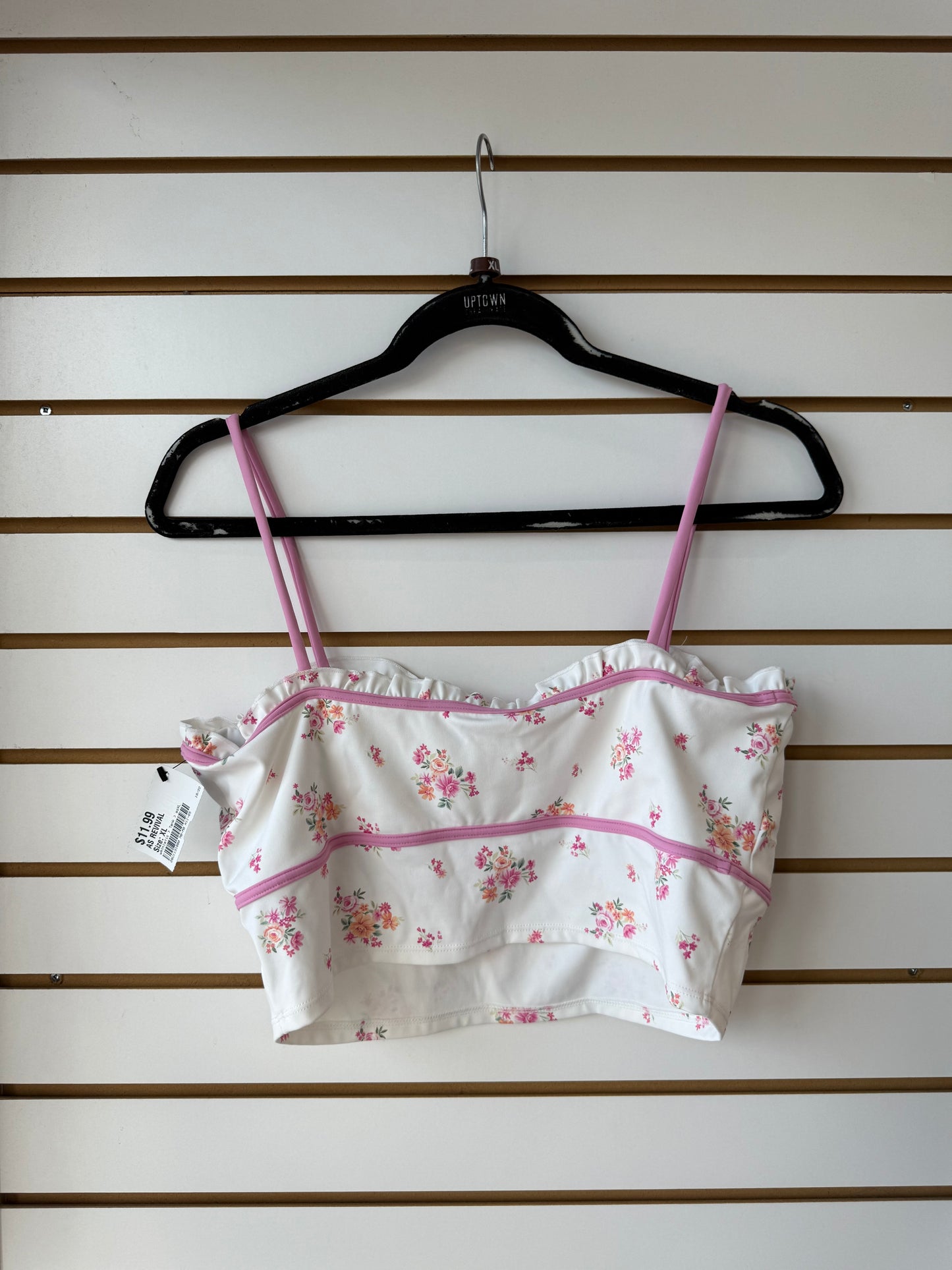 AS Revival altar’d state floral cropped tank size XL