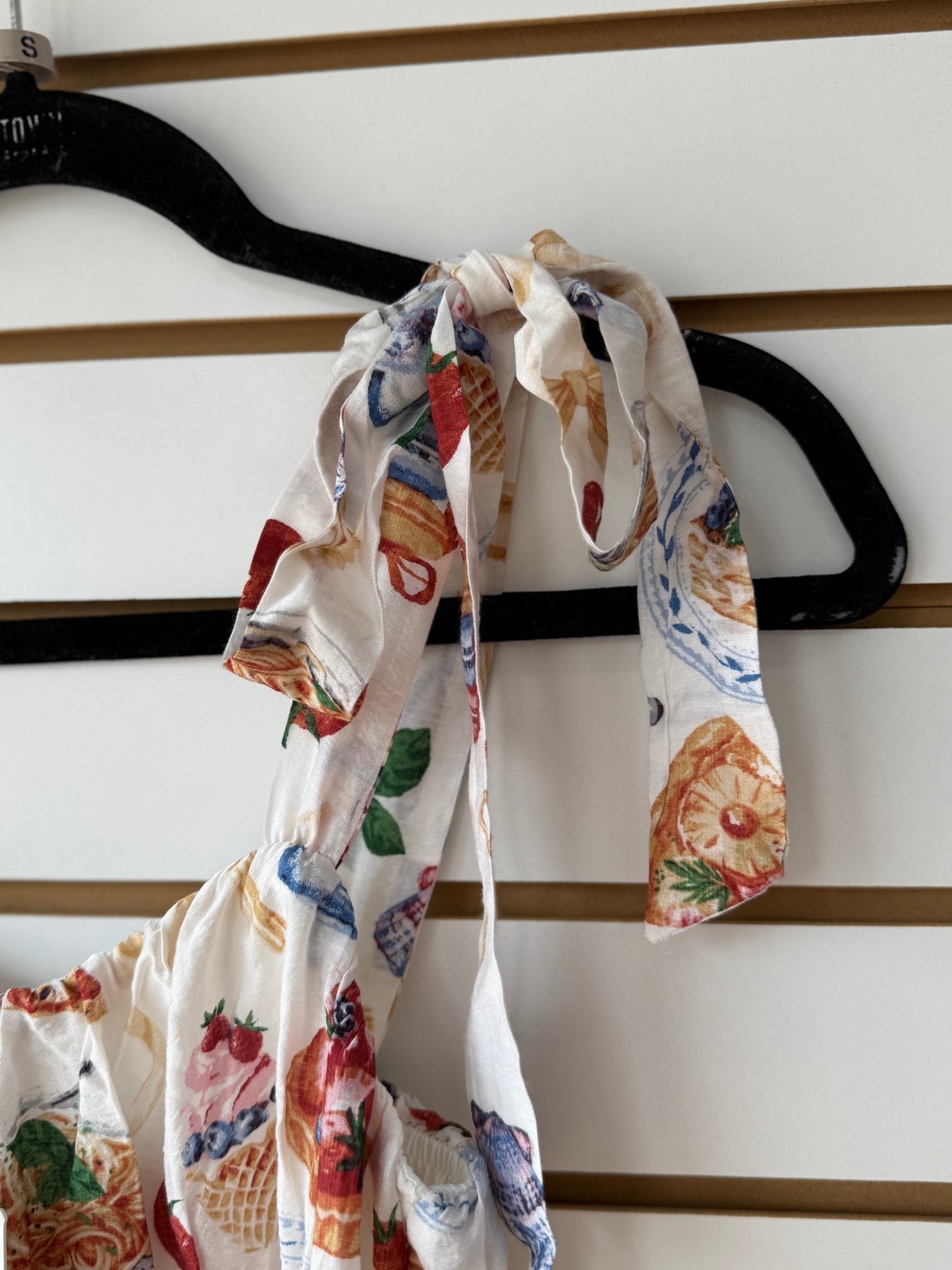 NWT By the River printed maxi dress sz small