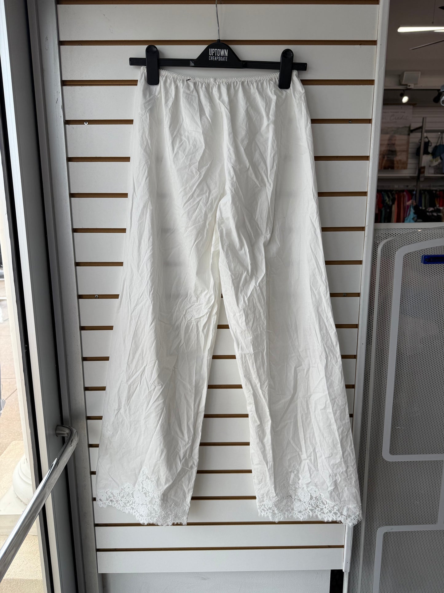 NWT DOEN  linen pants white size small