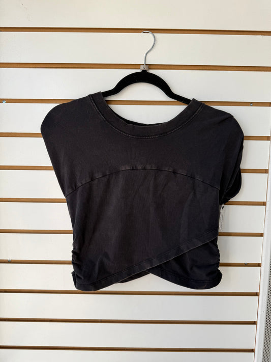Free People Movement hotshot crossover top size small
