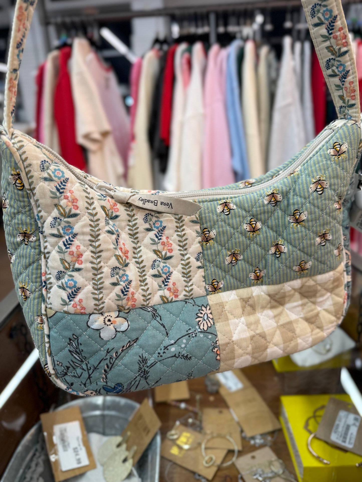 Vera Bradley fabric shoulder bag