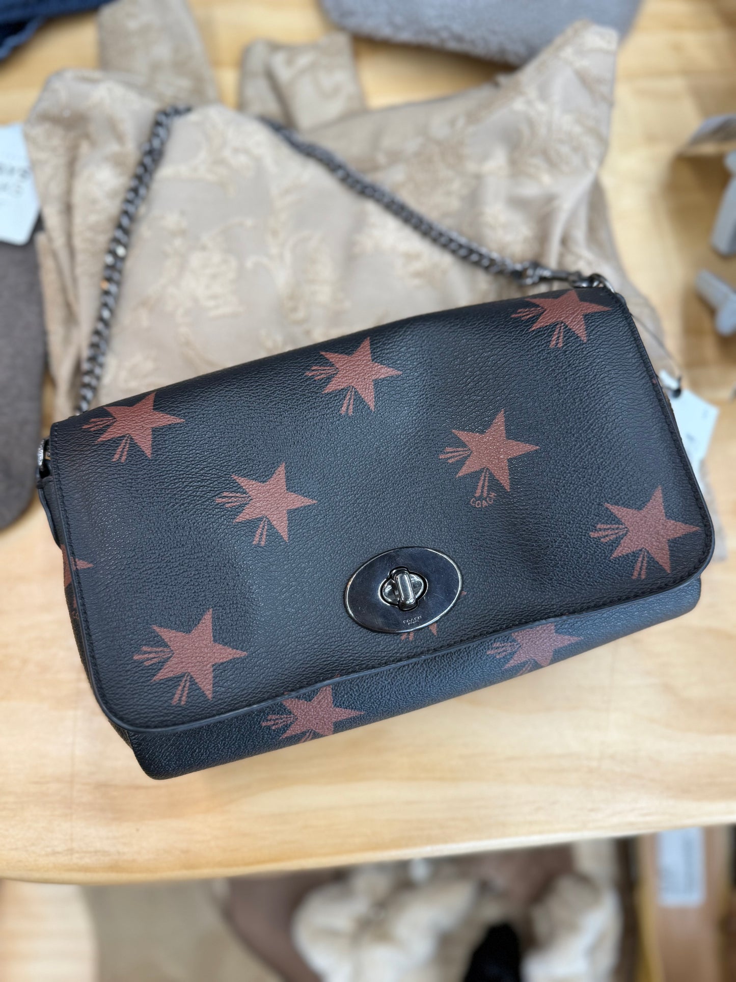 Coach Star mini ruby shoulder bag