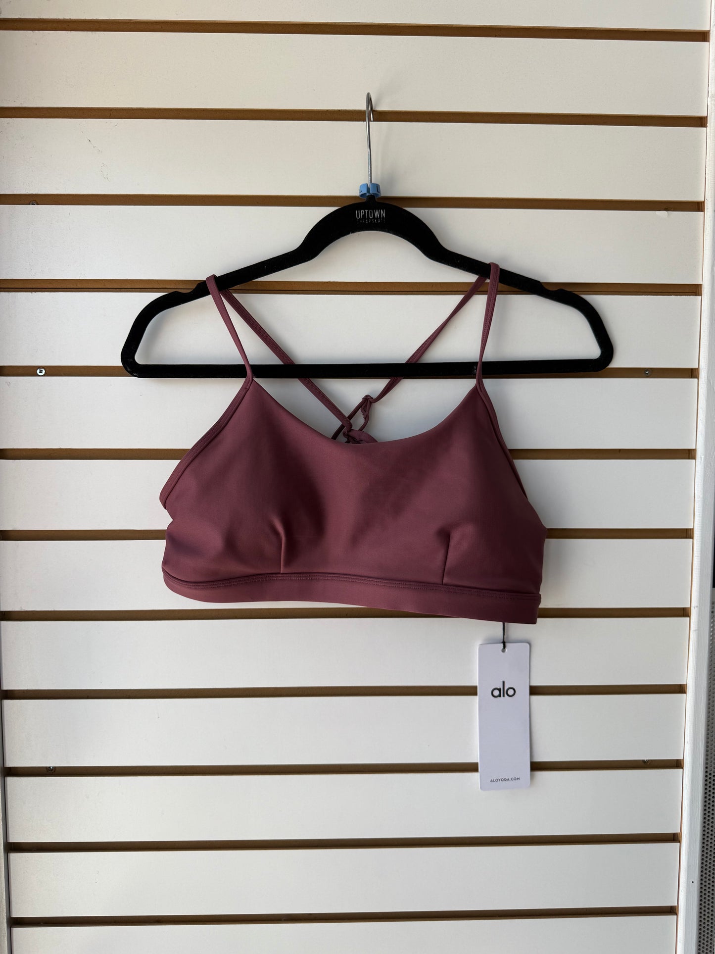 NWT ALO Yoga airlift intrigue bra size large
