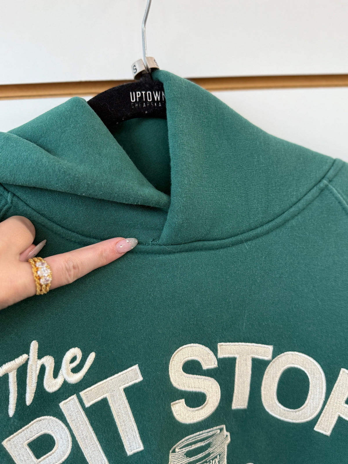 Dandy Worldwide x Starbucks pit stop hoodie size small (as-is)