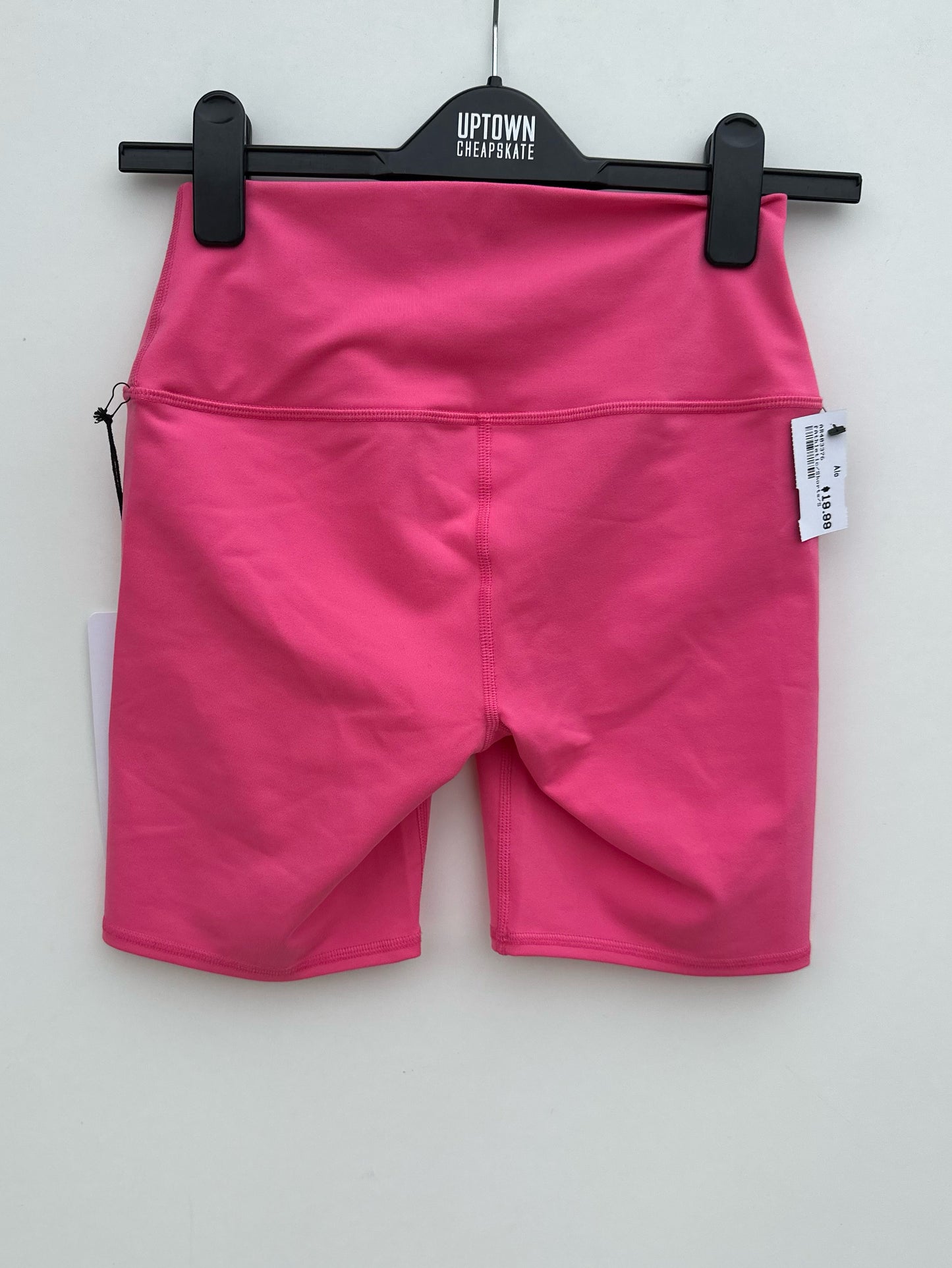 Alo Yoga NWT high waist biker shorts hot pink (small)