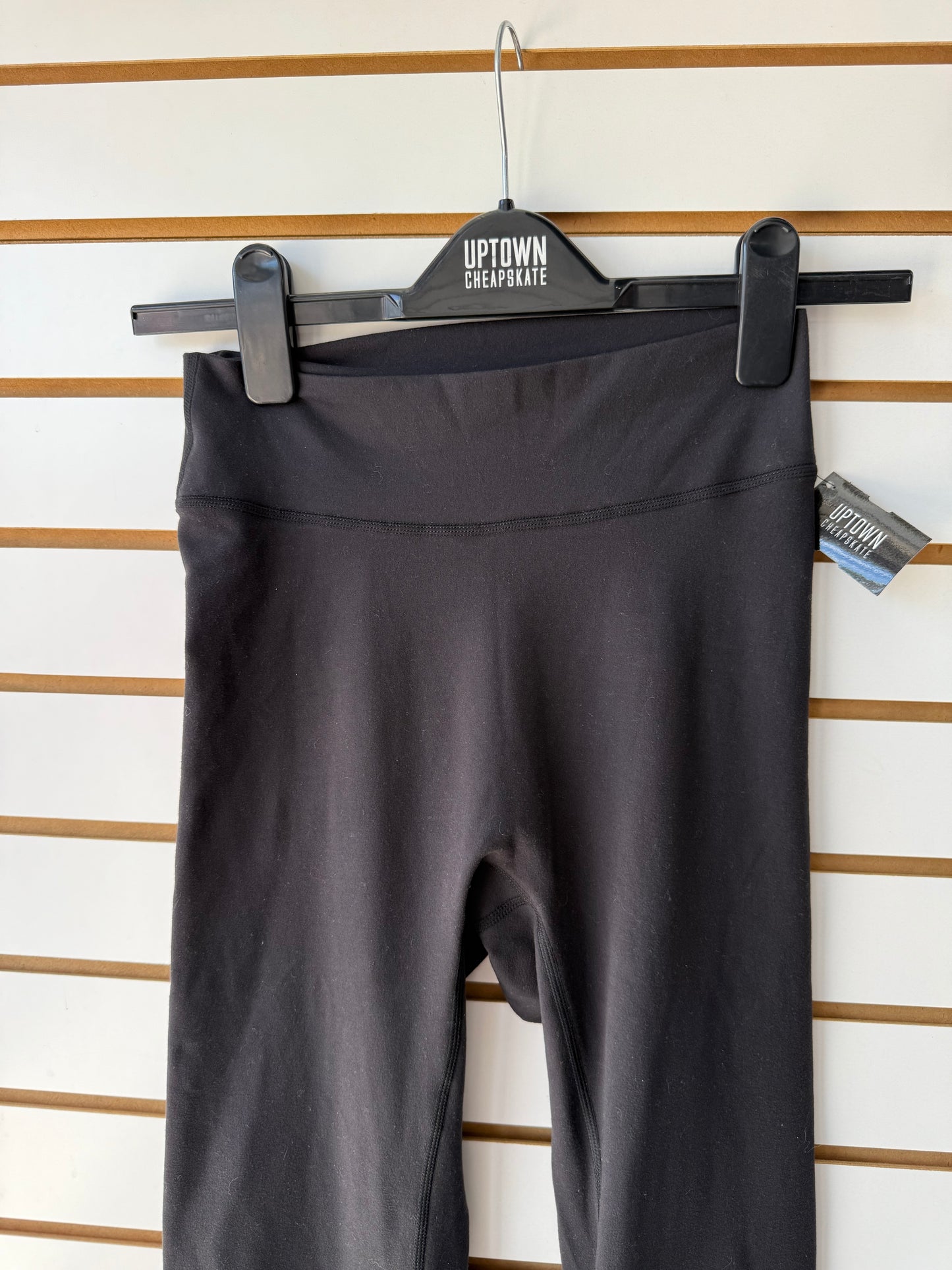 Revolve 437 black flare leggings size medium