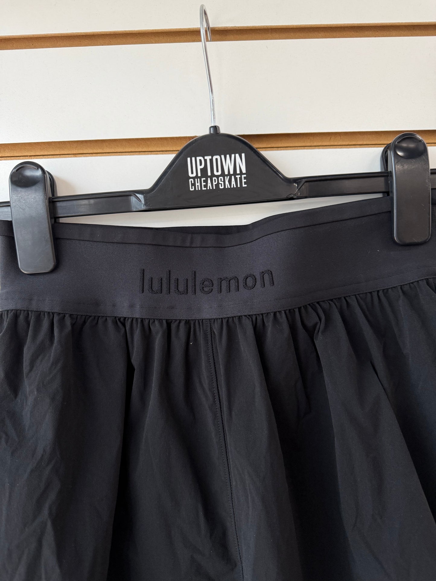 Lululemon black high rise shorts size XS