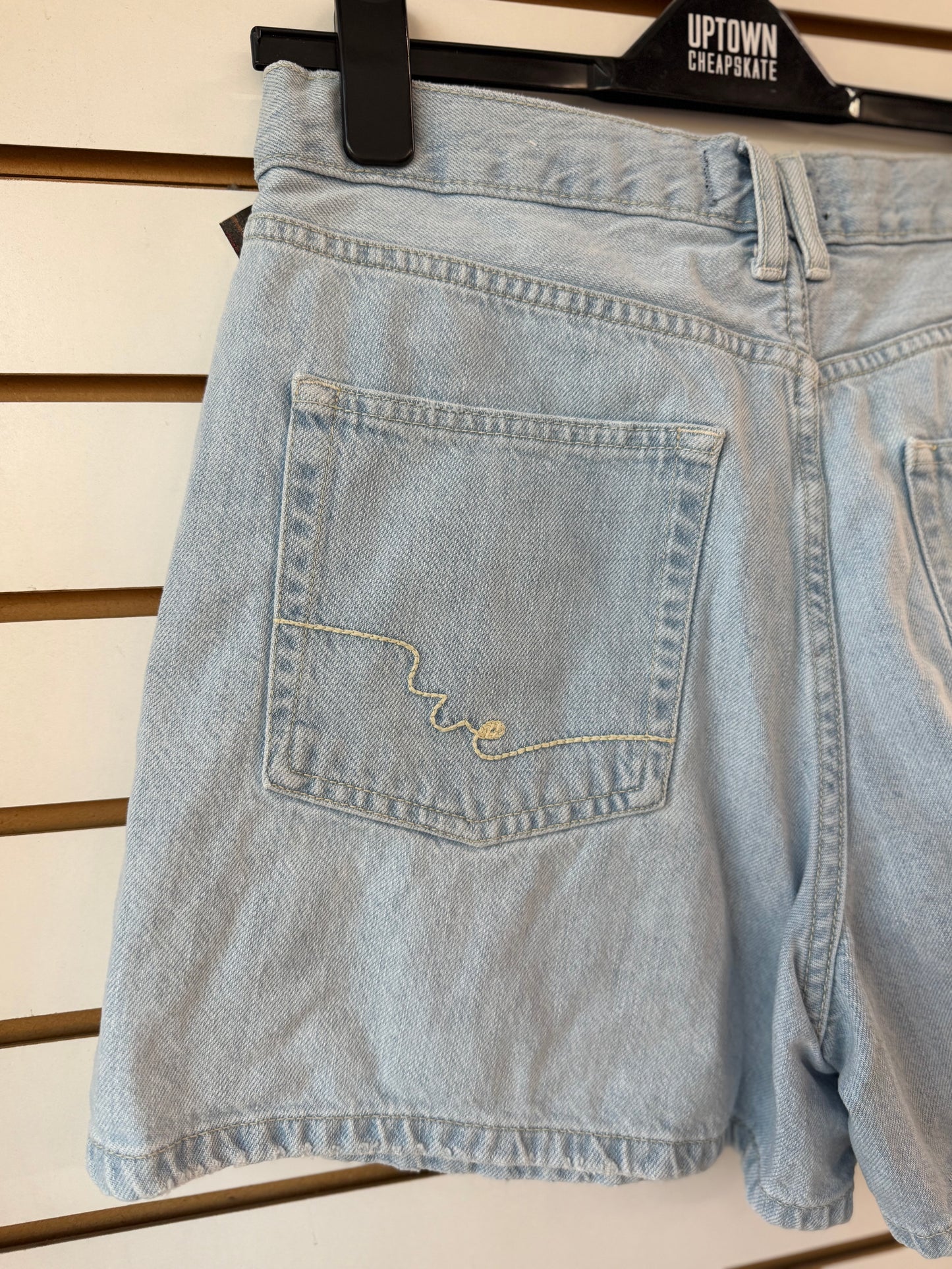 We the Free lightwash denim shorts size 28