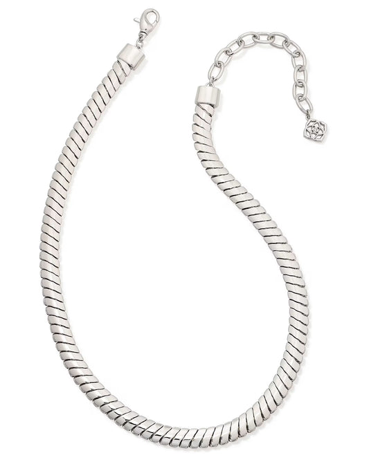 Kendra Scott silver lex chain necklace