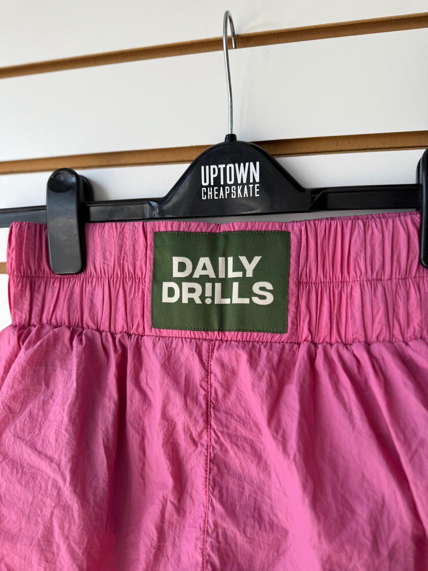 Daily Drills hot pink shorts size small