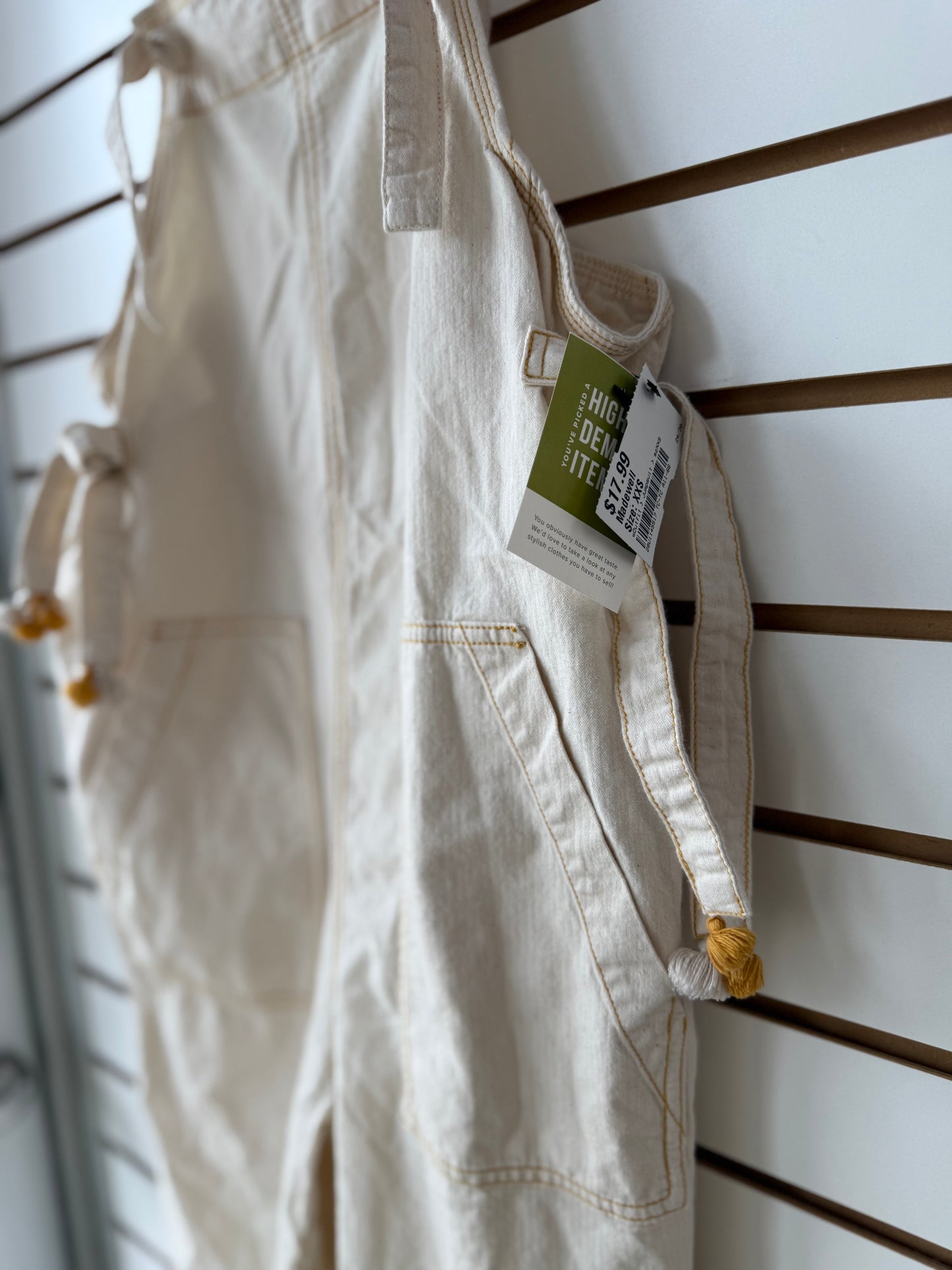 Madewell overall jumpsuit size XXS