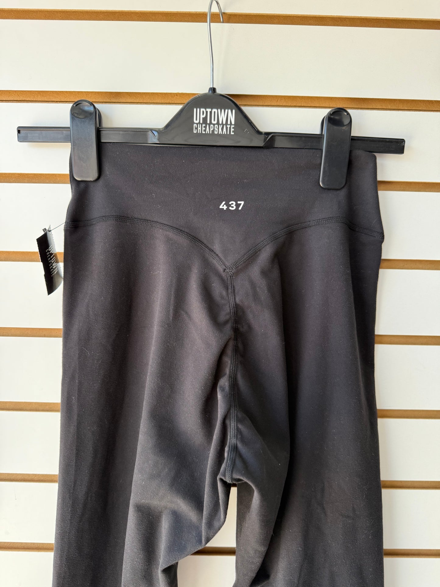 Revolve 437 black flare leggings size medium