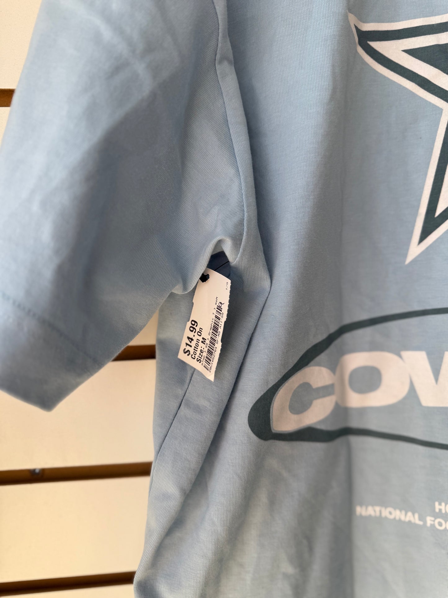Cotton On men’s dallas cowboys tee size medium