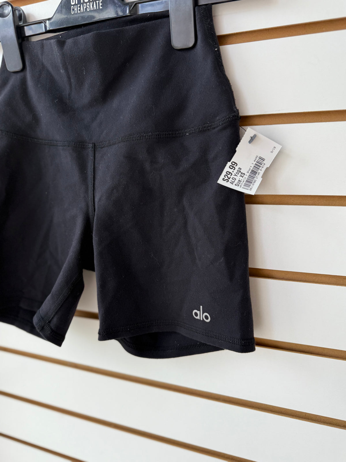 ALO Yoga black shorts size XS
