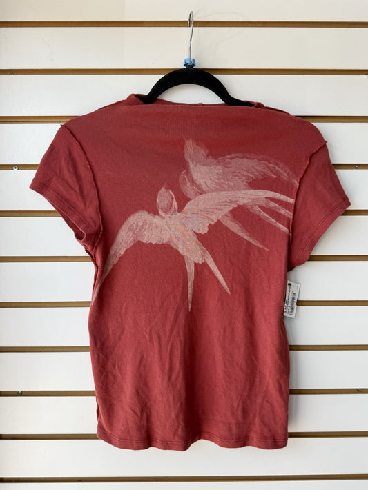 Ragabond Studio (free people) birds in flight fitted tee size Large