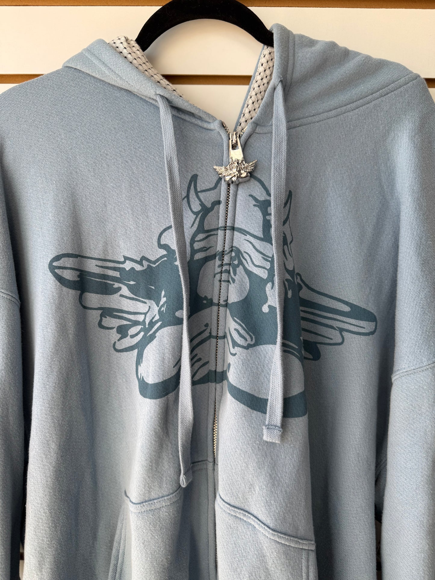 Boys Lie blue lose my number hoodie size  XL/XXL
