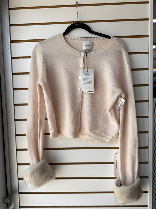 NWT Reformation Clara Cashmere cardigan size small