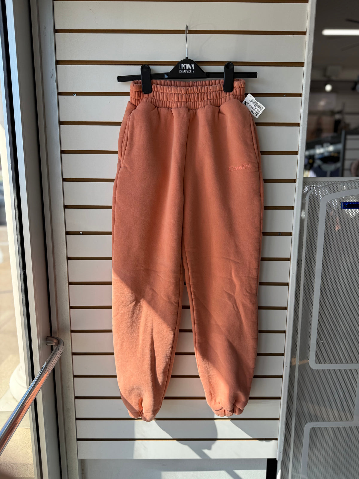 Comfrt orange sweatpants size XS